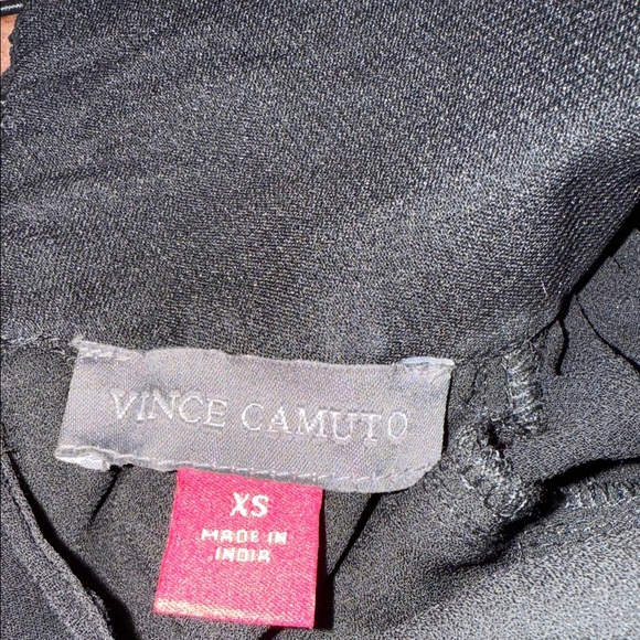 Vince Camuto Elegant Black Blouse - Picture 2 of 3
